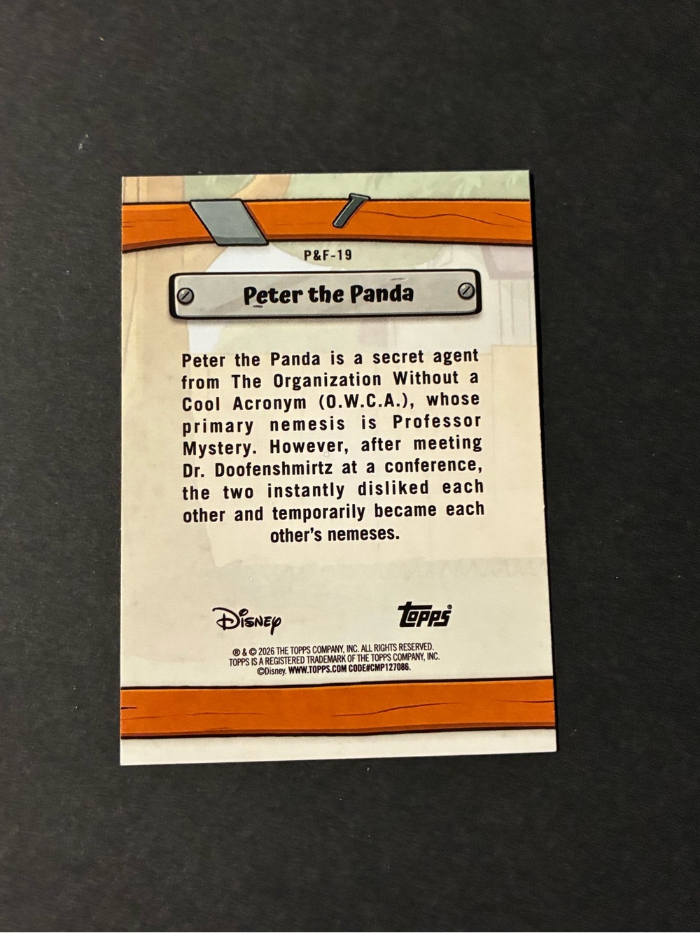2026 Topps Disney Neon Phineas & Ferb Character Insert Lot of 8 Cards - Picture 13 of 16